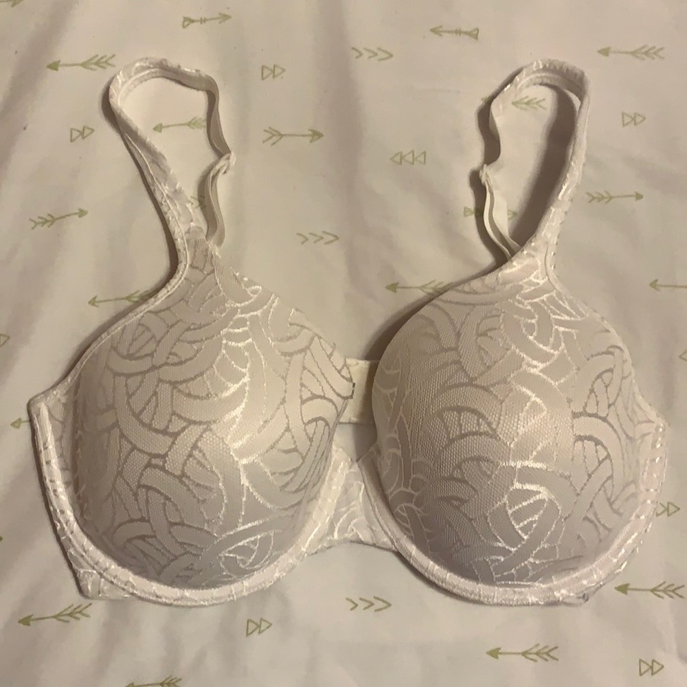 Vanity Fair 36DD White Adjustable Strap Bra